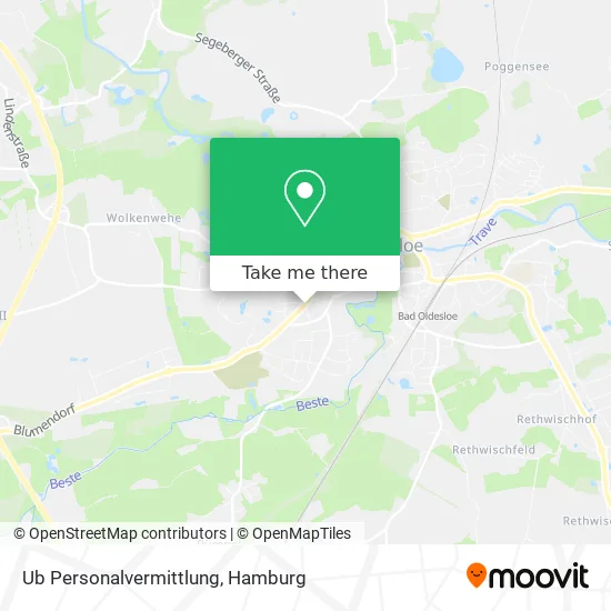 Карта Ub Personalvermittlung