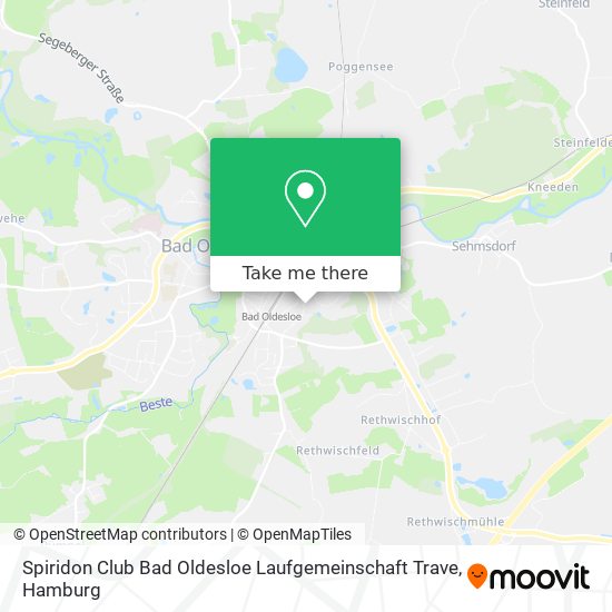 Карта Spiridon Club Bad Oldesloe Laufgemeinschaft Trave