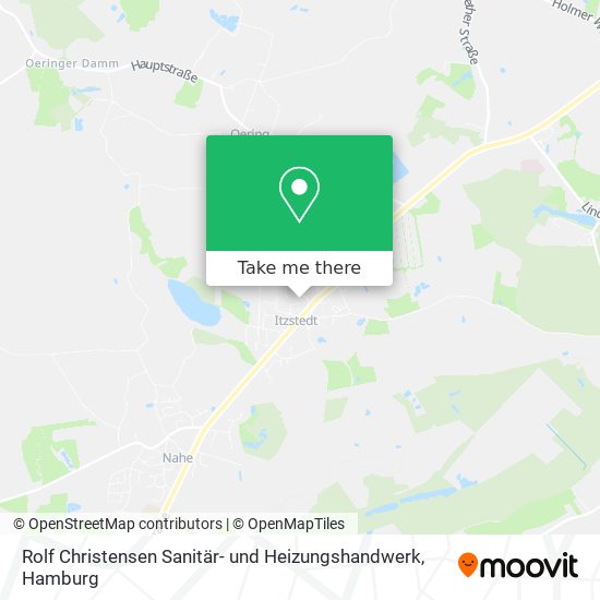 Rolf Christensen Sanitär- und Heizungshandwerk map