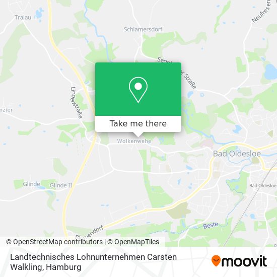 Landtechnisches Lohnunternehmen Carsten Walkling map