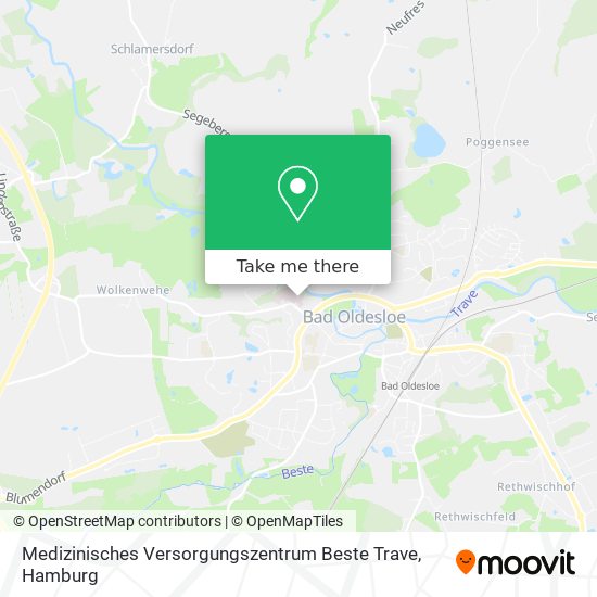 Medizinisches Versorgungszentrum Beste Trave map