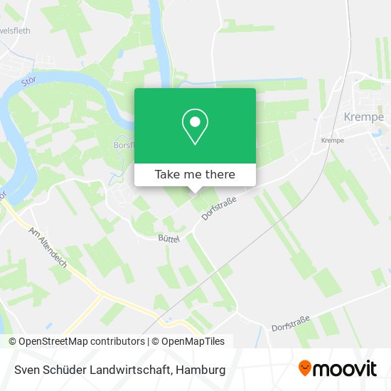 Sven Schüder Landwirtschaft map