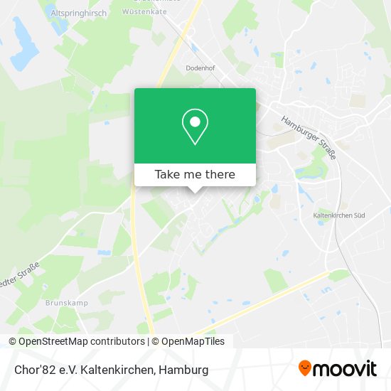 Chor'82 e.V. Kaltenkirchen map