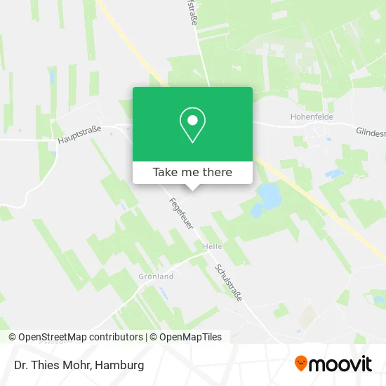 Карта Dr. Thies Mohr