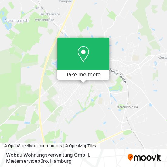 Wobau Wohnungsverwaltung GmbH, Mieterservicebüro map