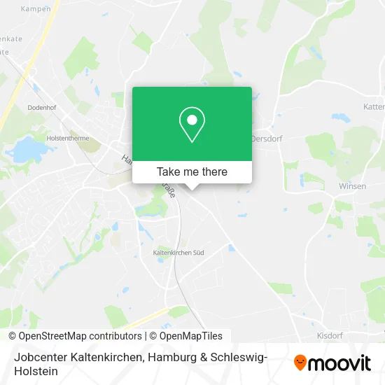 Карта Jobcenter Kaltenkirchen