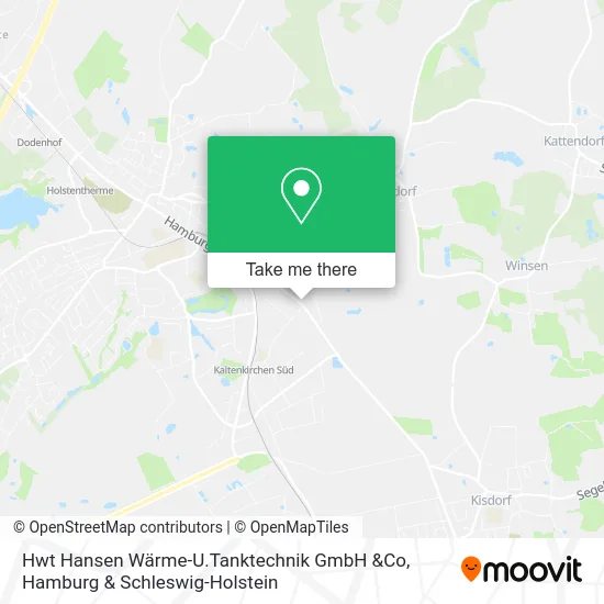 Карта Hwt Hansen Wärme-U.Tanktechnik GmbH &Co