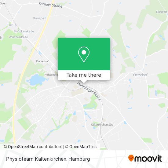 Physioteam Kaltenkirchen map