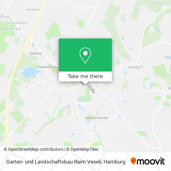 Garten- und Landschaftsbau Raim Veseli map