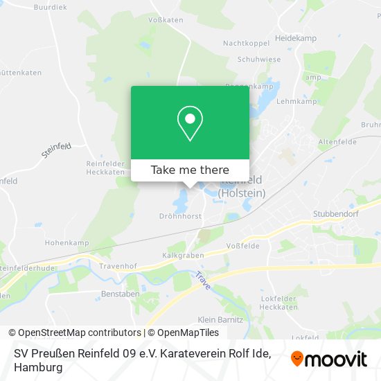 SV Preußen Reinfeld 09 e.V. Karateverein Rolf Ide map