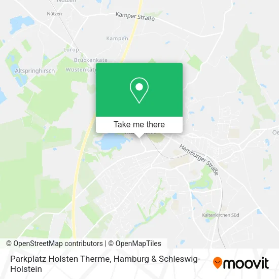 Parkplatz Holsten Therme map