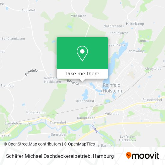 Schäfer Michael Dachdeckereibetrieb map