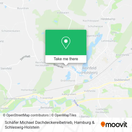 Карта Schäfer Michael Dachdeckereibetrieb