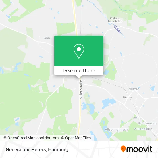 Карта Generalbau Peters