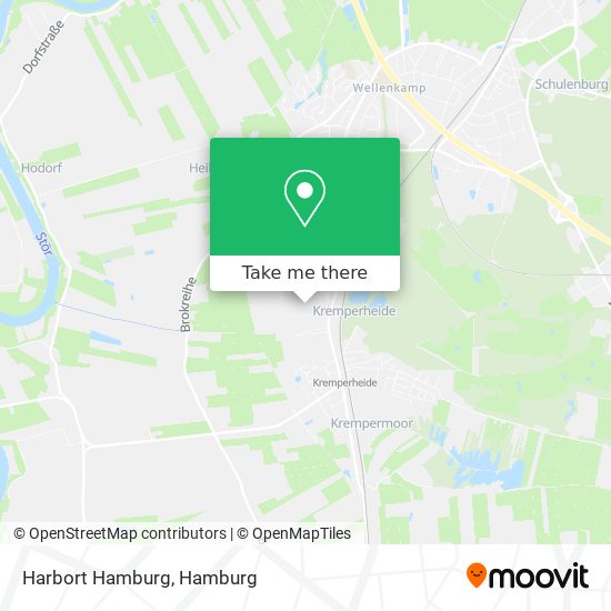 Harbort Hamburg map