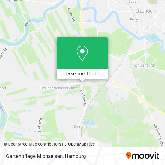 Карта Gartenpflege Michaelsen