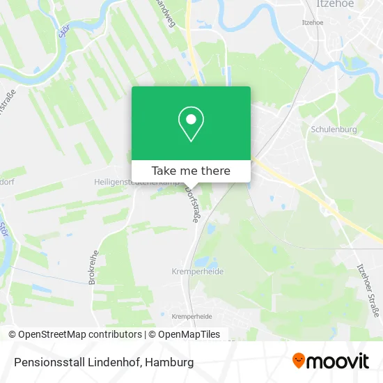 Карта Pensionsstall Lindenhof