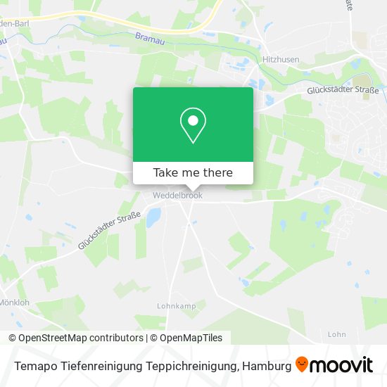 Temapo Tiefenreinigung Teppichreinigung map