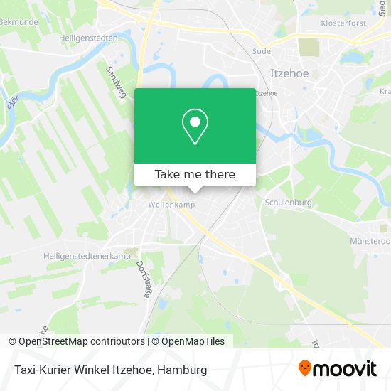 Taxi-Kurier Winkel Itzehoe map