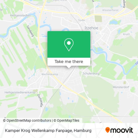 Карта Kamper Krog Wellenkamp Fanpage