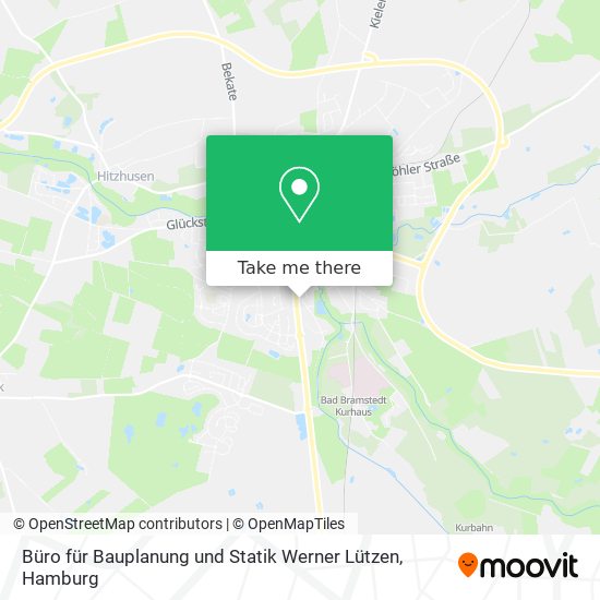 Büro für Bauplanung und Statik Werner Lützen map