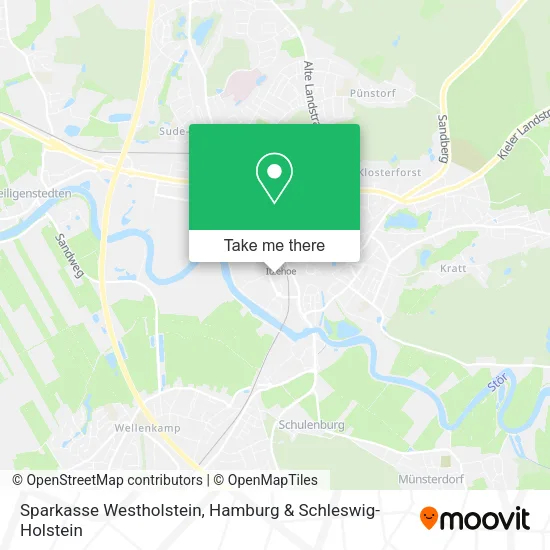 Карта Sparkasse Westholstein
