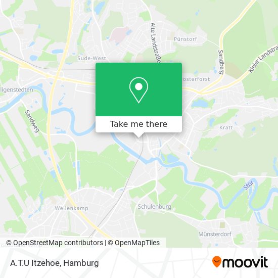 A.T.U Itzehoe map