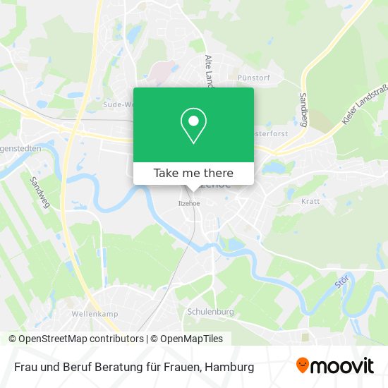 Frau und Beruf Beratung für Frauen map