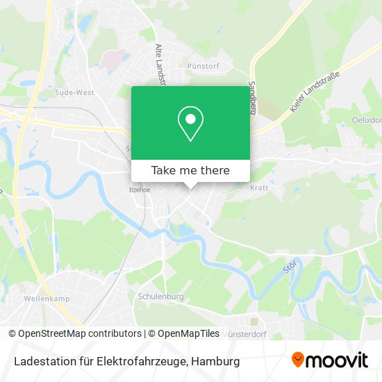 Ladestation für Elektrofahrzeuge map