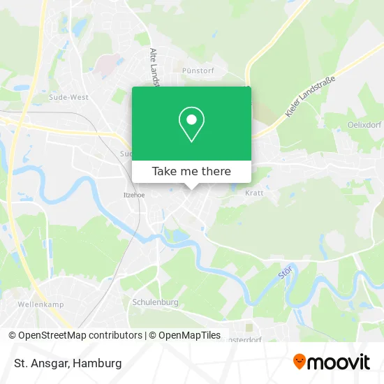 Карта St. Ansgar