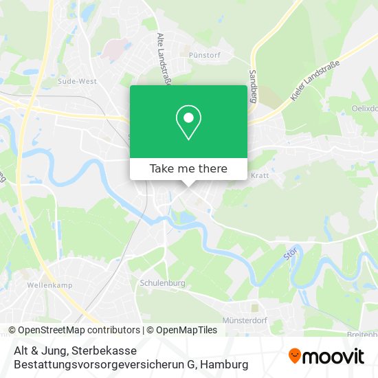 Alt & Jung, Sterbekasse Bestattungsvorsorgeversicherun G map