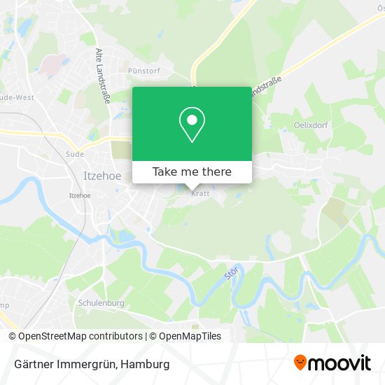 Gärtner Immergrün map