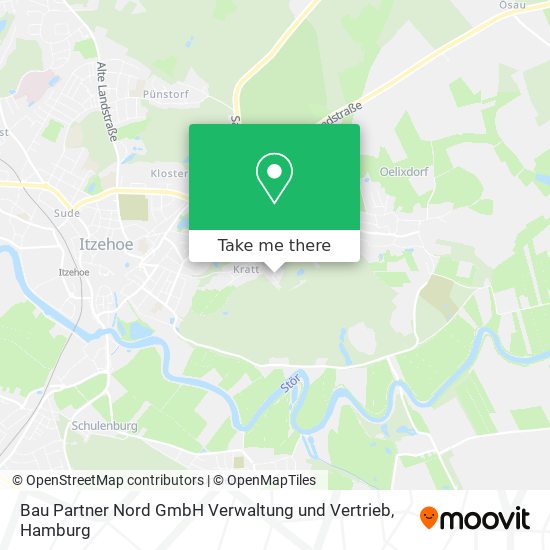 Bau Partner Nord GmbH Verwaltung und Vertrieb map