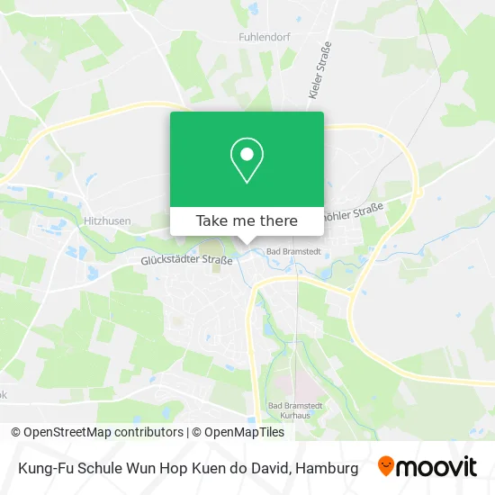 Карта Kung-Fu Schule Wun Hop Kuen do David