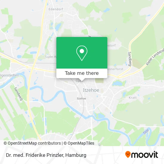 Карта Dr. med. Friderike Prinzler