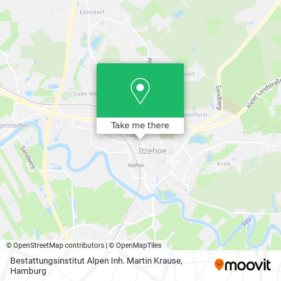 Bestattungsinstitut Alpen Inh. Martin Krause map