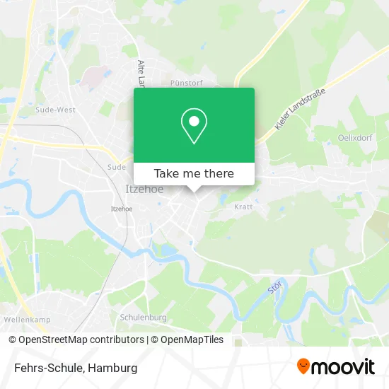 Карта Fehrs-Schule