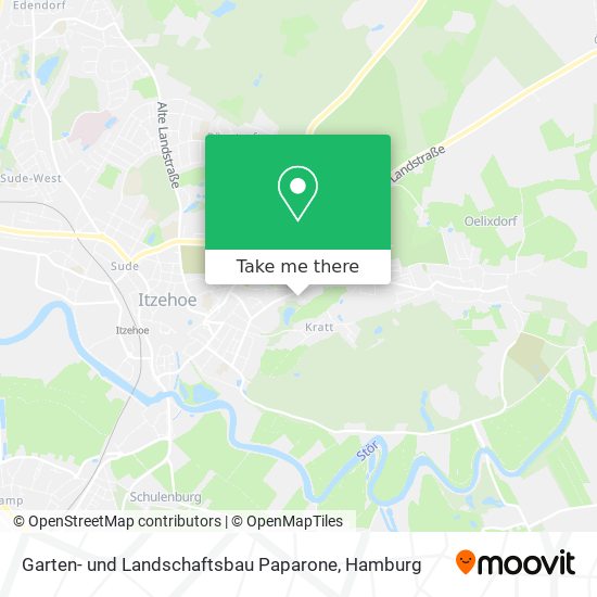 Garten- und Landschaftsbau Paparone map
