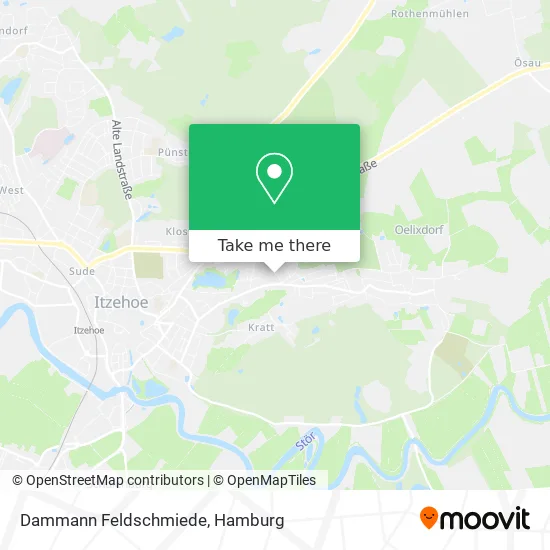 Dammann Feldschmiede map