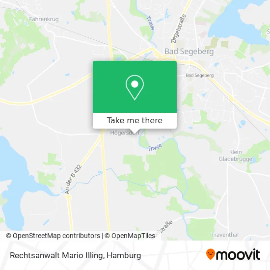 Карта Rechtsanwalt Mario Illing