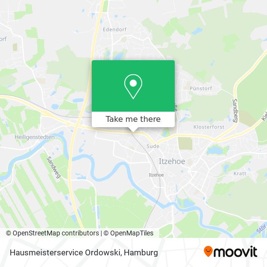 Hausmeisterservice Ordowski map