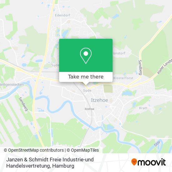 Janzen & Schmidt Freie Industrie-und Handelsvertretung map