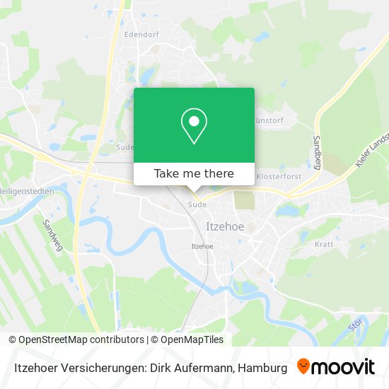 Itzehoer Versicherungen: Dirk Aufermann map