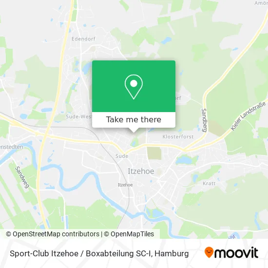 Карта Sport-Club Itzehoe / Boxabteilung SC-I