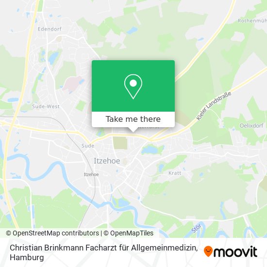 Карта Christian Brinkmann Facharzt für Allgemeinmedizin