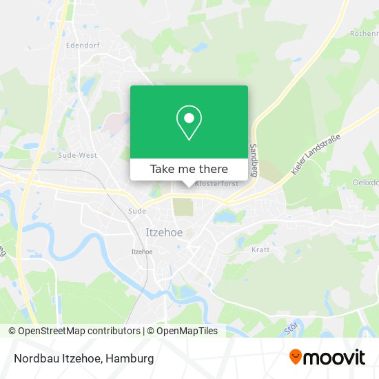 Nordbau Itzehoe map