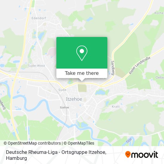 Deutsche Rheuma-Liga - Ortsgruppe Itzehoe map