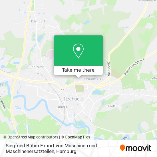 Карта Siegfried Böhm Export von Maschinen und Maschinenersatzteilen