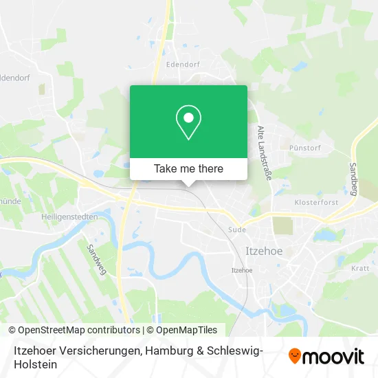 Карта Itzehoer Versicherungen