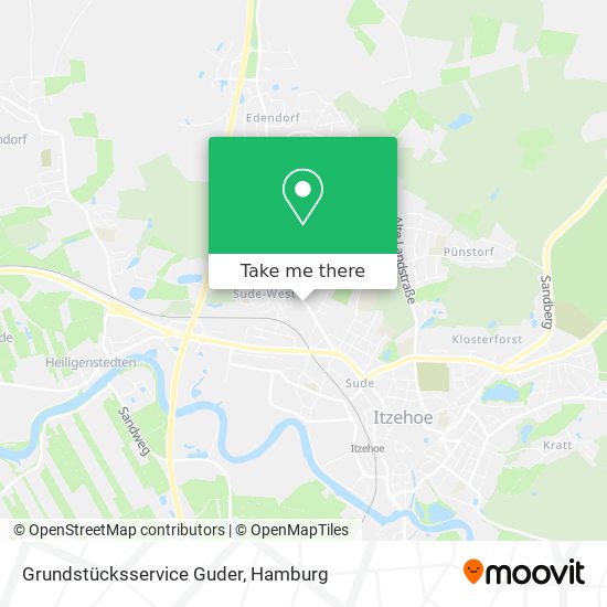 Grundstücksservice Guder map